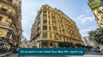 زيادة الإيجار.. 250 جنيهًا جديدًا للملاك لمدة 3 أشهر تبدأ غدًا